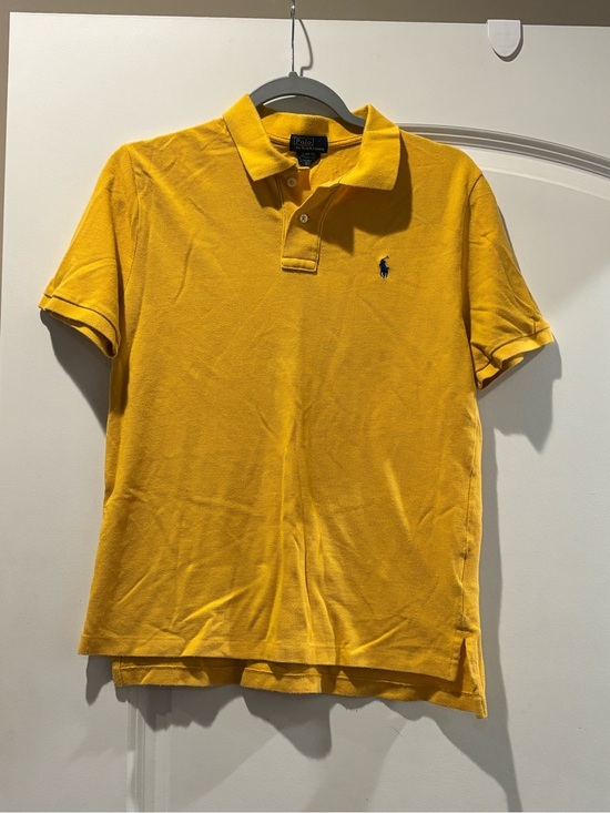 Ralph Lauren Other - Ralph Lauren Yellow Polo with Navy Pony Embroidery